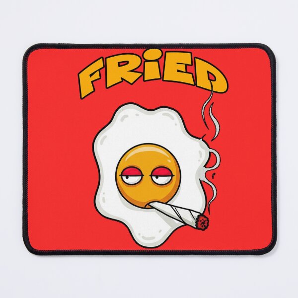 Item preview, Fried Stoner egg - funny fried eggs designed and sold by Youngkev-arts.
