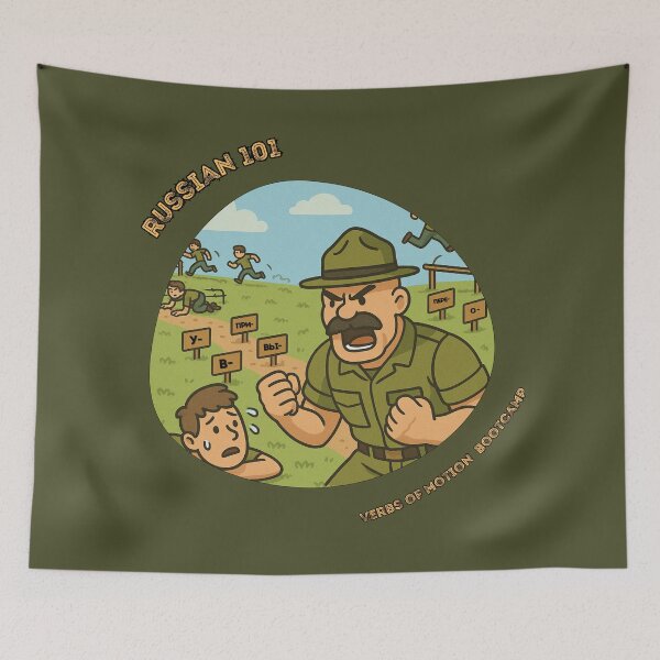 Item preview, Russian Verbs of Motion - Military Bootcamp designed and sold by Russian101.