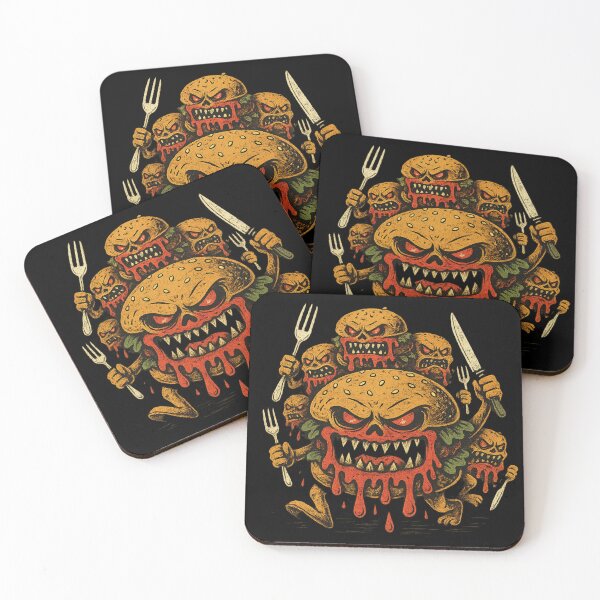 Item preview, Halloween Burger  Mass Attack designed and sold by Meandmyshop.