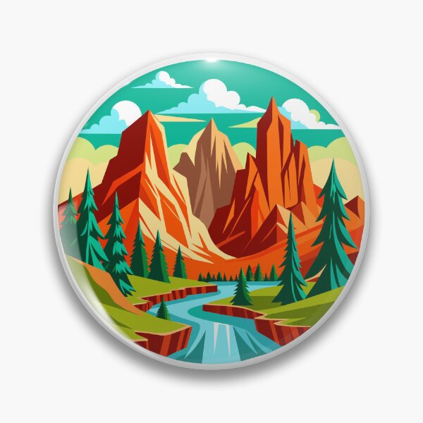 Artikelvorschau, Kings Canyon National Park Design – California Sierra Nevada Adventure Art entworfen und verkauft von ActiveOutdoorLiving.