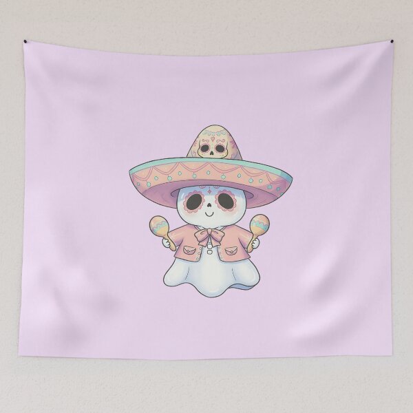 Item preview, Kawaii Mariachi Ghost designed and sold by Itsheartshop.