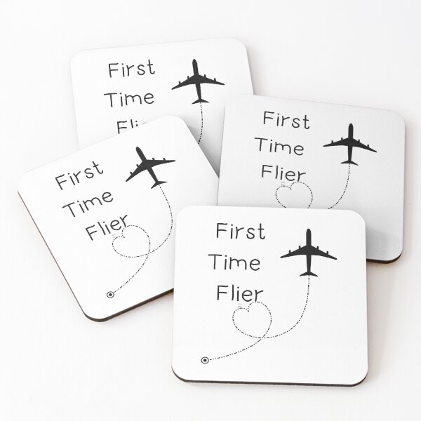 Item preview, First time flier cute flying with airplane designed and sold by snowry.