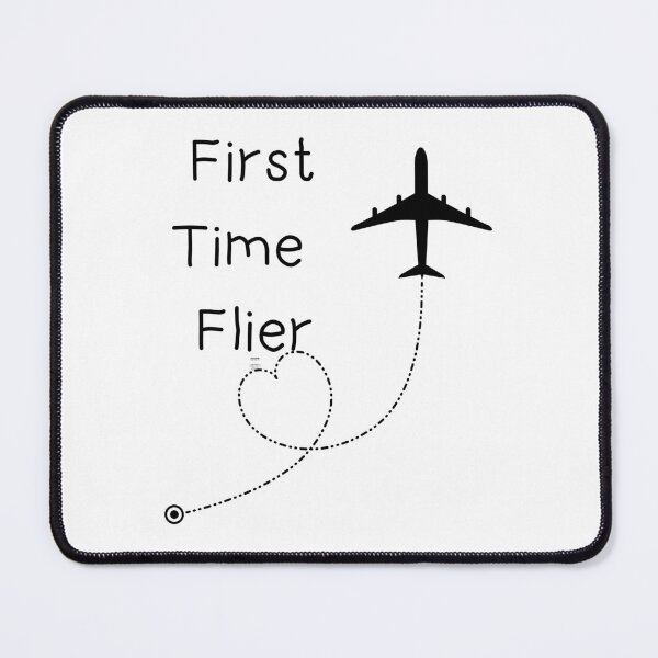 Item preview, First time flier cute flying with airplane designed and sold by snowry.