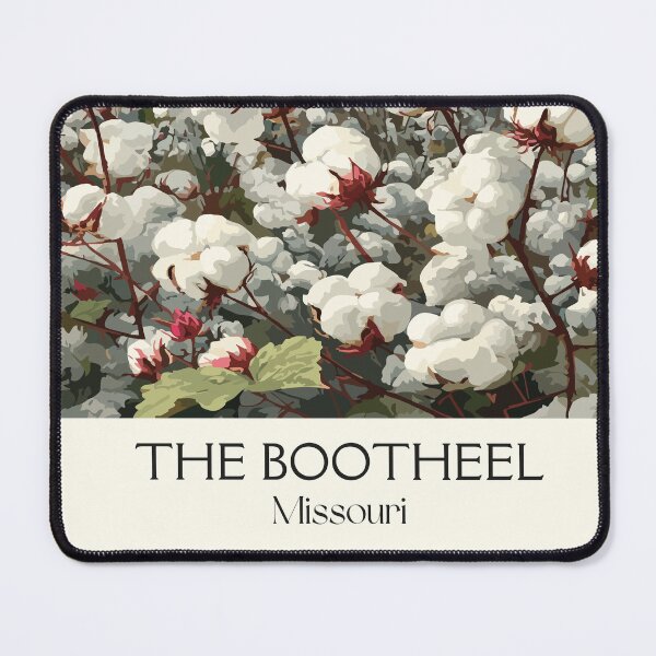 Item preview, The Bootheel Missouri Vintage Travel Poster | Cotton Field Art Print | Agricultural Decor designed and sold by TuncGK.