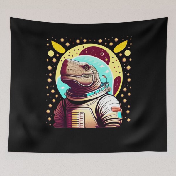 Item preview, Cool awesome dinosaur space suit designed and sold by snowry.