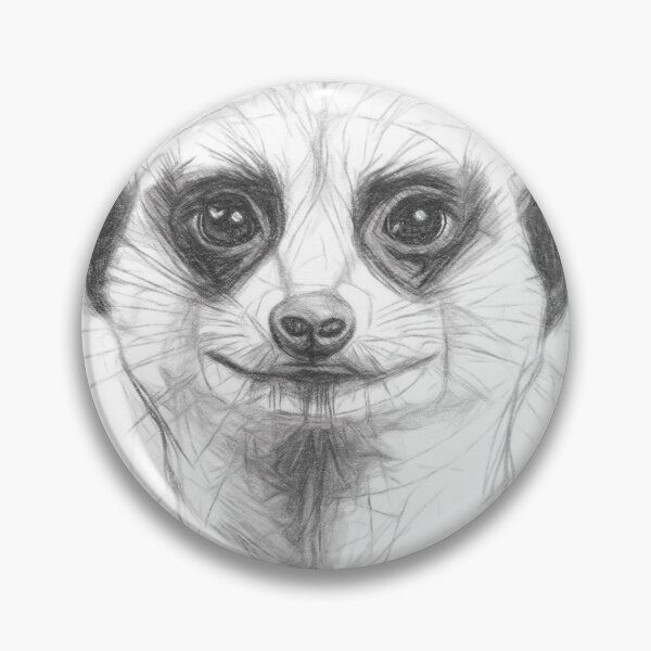 Item preview, Meerkat Lookout Sketch designed and sold by Leon Woods Pencil Art.