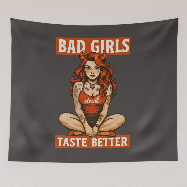 Item preview, Bad Girls Taste Better devil designed and sold by EdgeDrip.