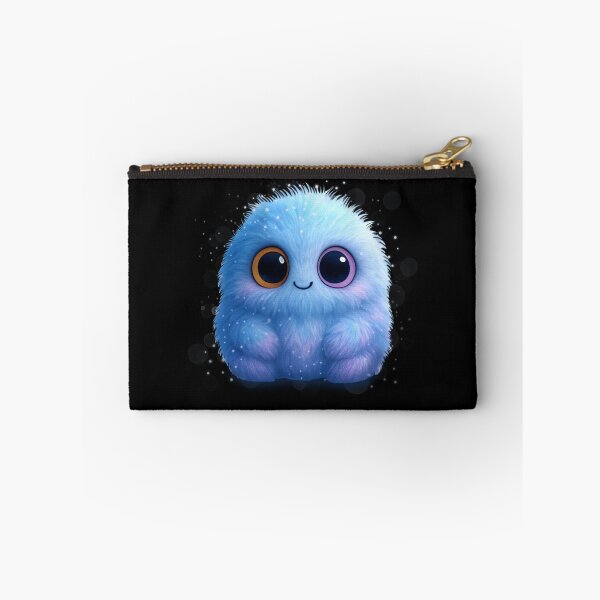 Item preview, Fluffel, the cute fluffy alien from frozen planet designed and sold by BirdiBear.