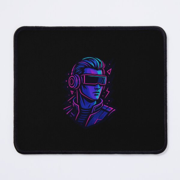 Item preview, “Neon Tekno Vision” – Futuristic rave design designed and sold by DarkNight9.