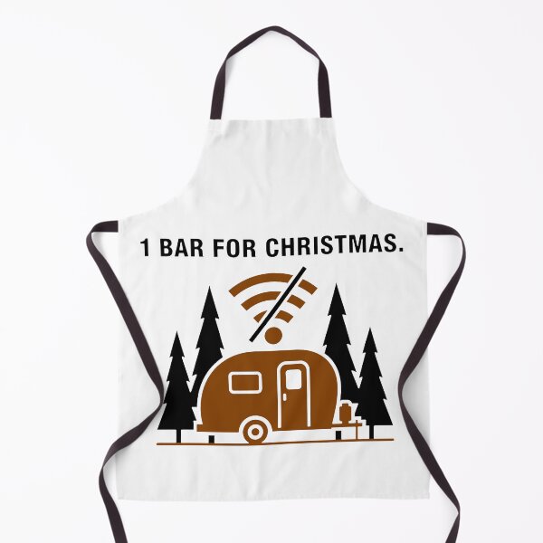 Item preview, Minimal Connection, Maximum Calm – Christmas Camper Scene designed and sold by SplashTastic.