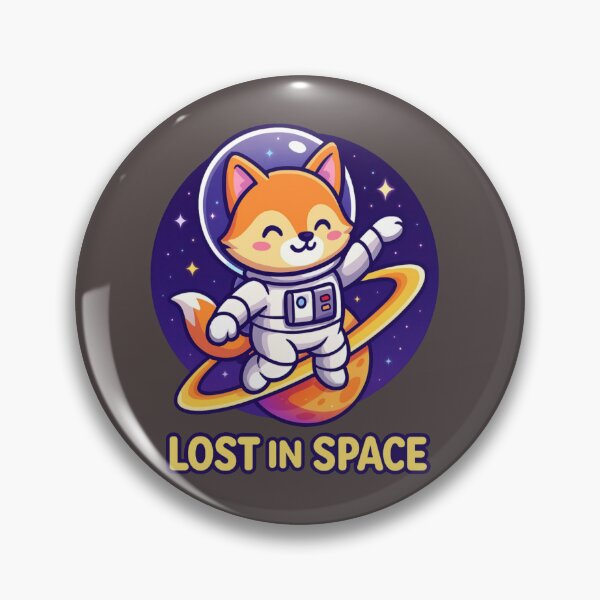 Item preview, Lost in Space – Cute Astronaut Fox Cosmic Cartoon Design designed and sold by Dezpro.