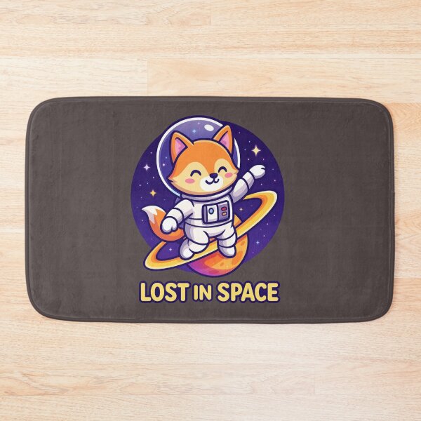 Item preview, Lost in Space – Cute Astronaut Fox Cosmic Cartoon Design designed and sold by Dezpro.