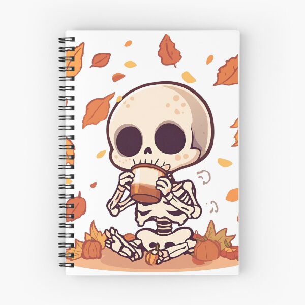 Item preview, Dead but Cozy This Fall – Cute Skeleton Autumn Coffee Design designed and sold by Picasoshop2.