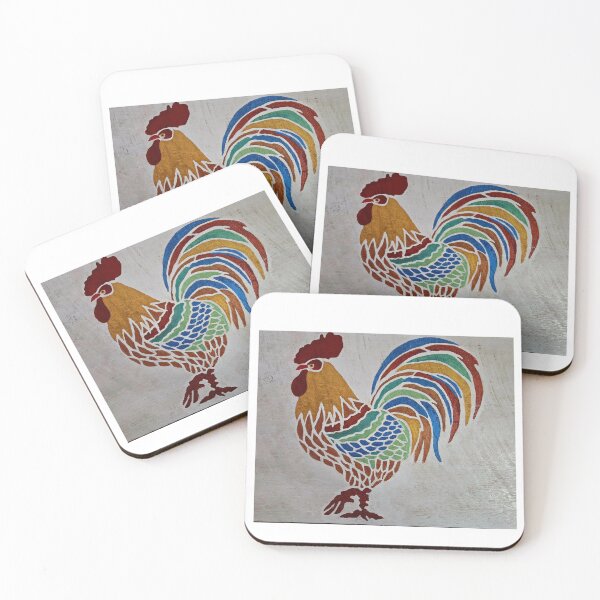 Item preview, Gallo Metálico designed and sold by Suzgallery58.