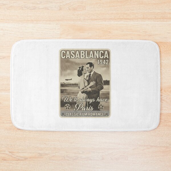 Item preview, Casablanca 1942 – Classic Film Romance Tee designed and sold by medhach.