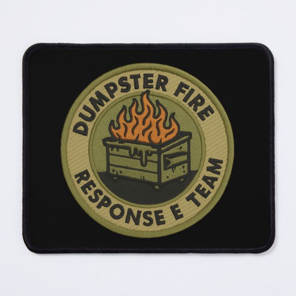 Item preview, Dumpster Fire Response Team Daily Disaster Recovery Squad designed and sold by SkeletonsDanger.