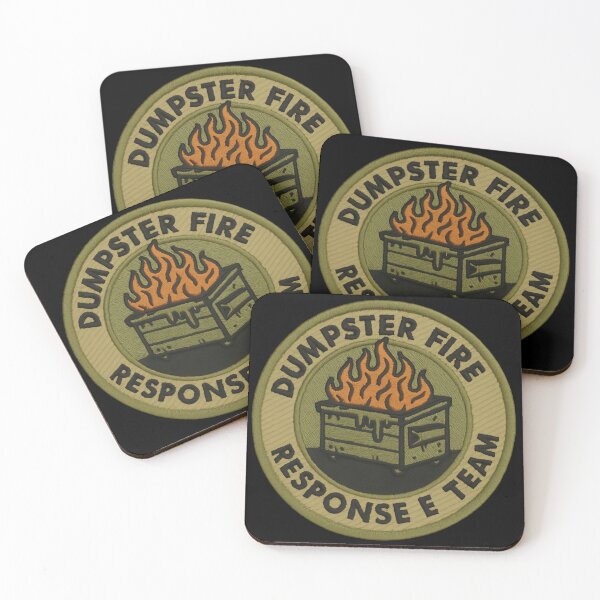 Item preview, Dumpster Fire Response Team Daily Disaster Recovery Squad designed and sold by SkeletonsDanger.