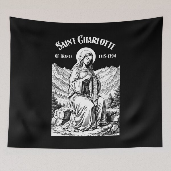 Item preview, Crochet Crocheting Patron Saint Charlotte Crafting Crafts designed and sold by GrandeDuc.