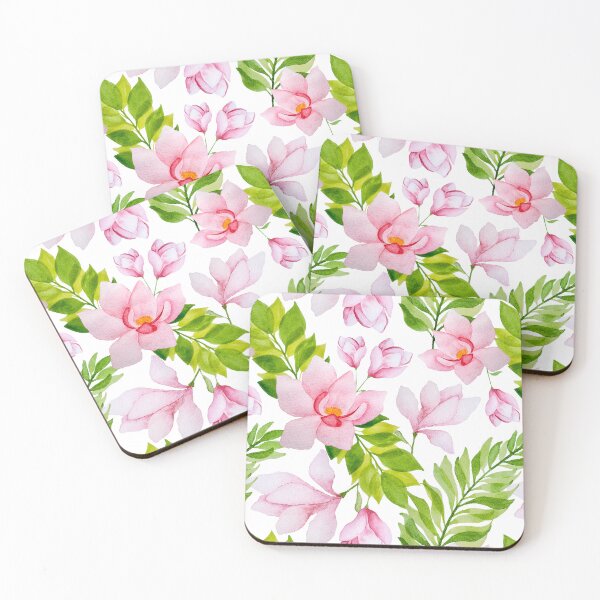 Item preview, Watercolor Magnolia Garden designed and sold by Galu Studio.