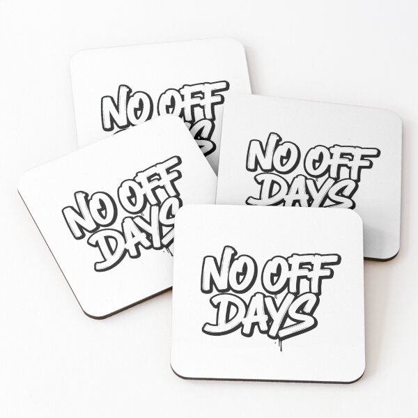 Item preview, No Off Days — Graffiti Motivation Lettering designed and sold by Happyfreedom.