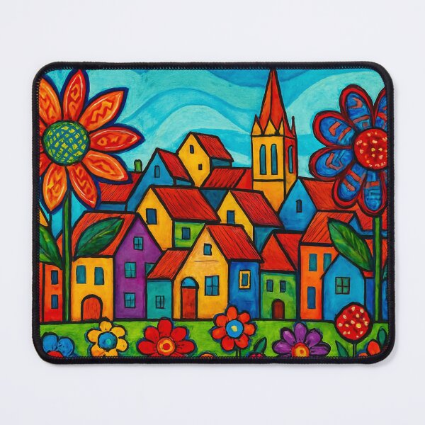 Item preview, Flower city in colorful splendor designed and sold by Sigtrix.