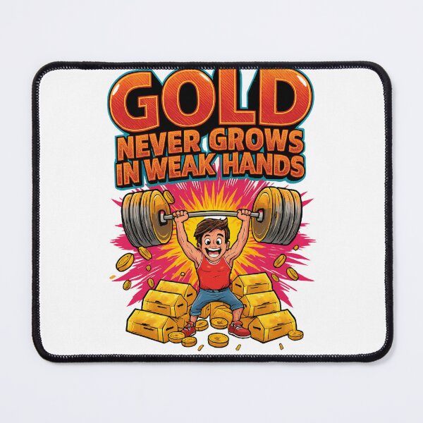 Item preview, Gold Never Grows In Weak Hands – Goldlift designed and sold by Design Orbit.