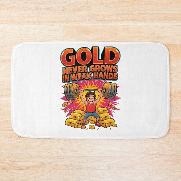 Item preview, Gold Never Grows In Weak Hands – Goldlift designed and sold by Design Orbit.