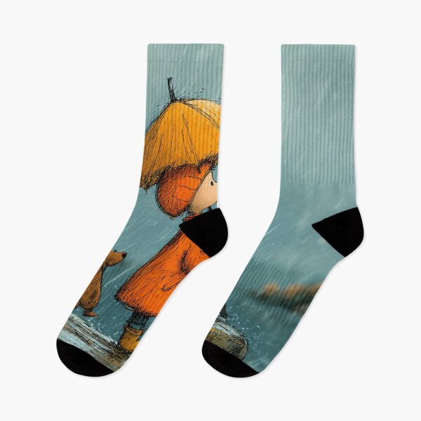 Item preview, A Rainy Day Adventure with Friends designed and sold by Venon28.