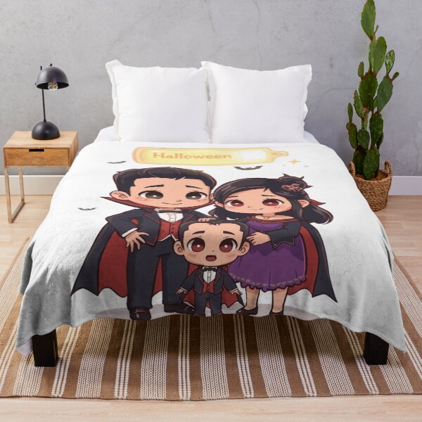 Item preview, Cute Kawaii Vampire Family – Adorable Halloween Design designed and sold by snoezelstudio.
