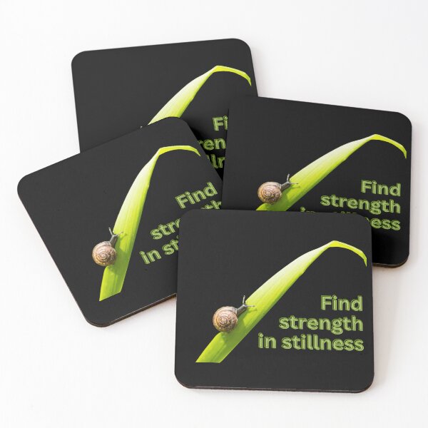 Item preview, Mindfulness with snail designed and sold by Katja LebenFreude.