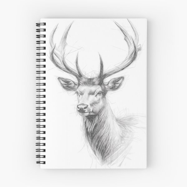 Item preview, Majestic Stag designed and sold by Leon Woods Pencil Art.