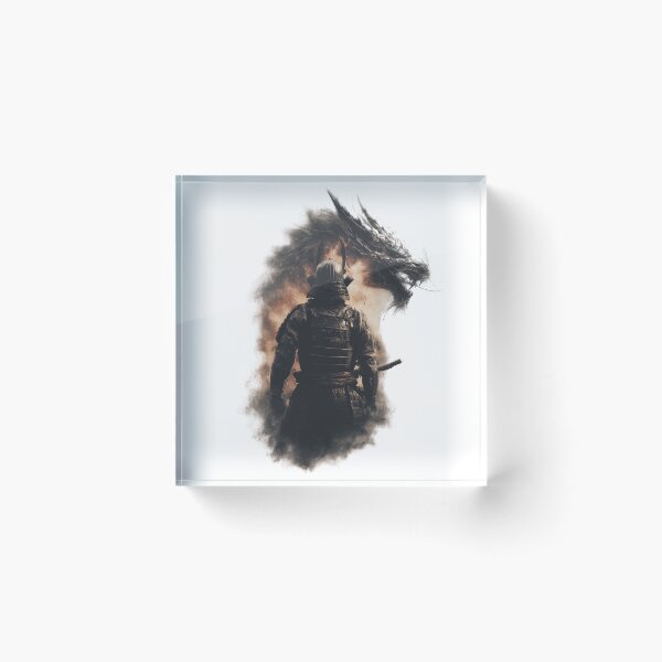 Item preview, Samurai and Dragon – Epic Warrior Artwork designed and sold by Jayo82.