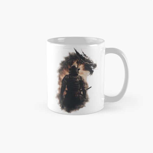 Item preview, Samurai and Dragon – Epic Warrior Artwork designed and sold by Jayo82.