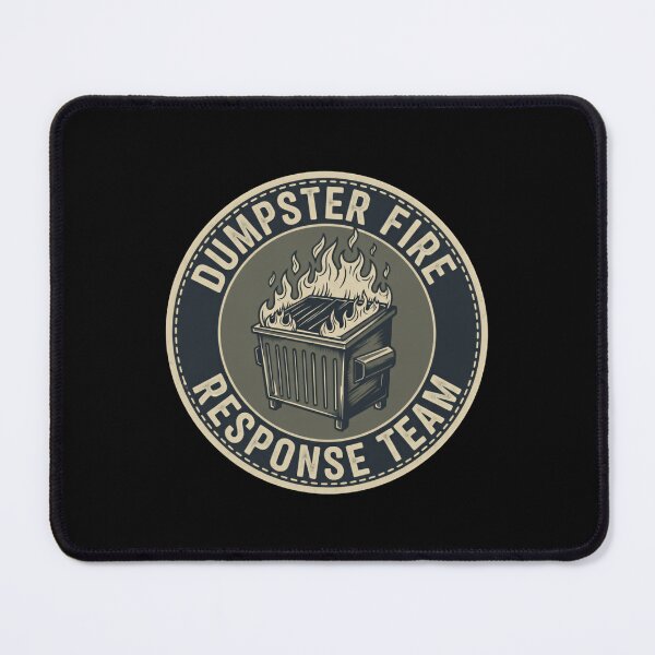 Item preview, Dumpster Fire Response Team Emergency Laugh Support Unit designed and sold by SkeletonsDanger.