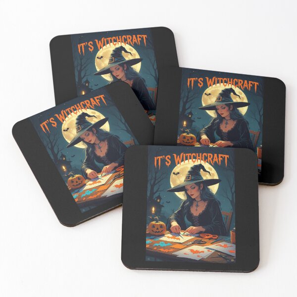 Item preview, It's Witchcraft, a witch crafting for halloween designed and sold by LovedayDesigns.