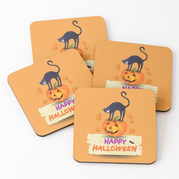 Item preview, Happy Halloween! With Cat designed and sold by LuisaVenturoli.
