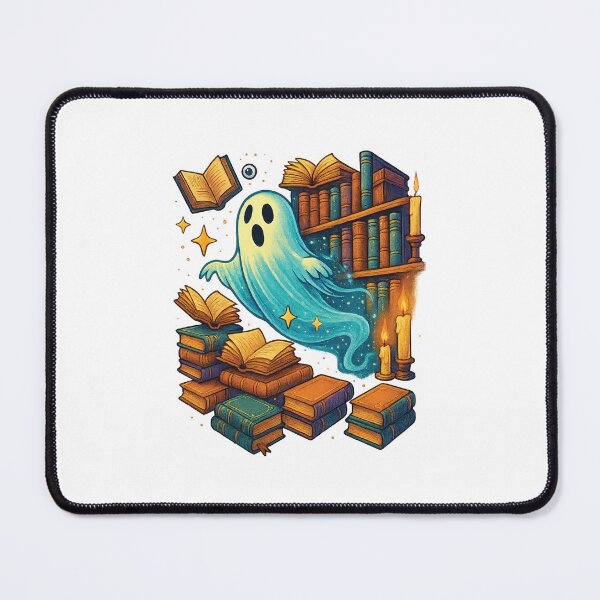 Item preview, Haunted Library Ghost designed and sold by Fam19.