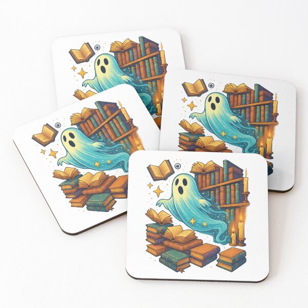 Item preview, Haunted Library Ghost designed and sold by Fam19.