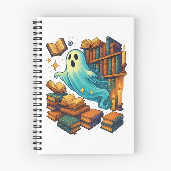 Item preview, Haunted Library Ghost designed and sold by Fam19.