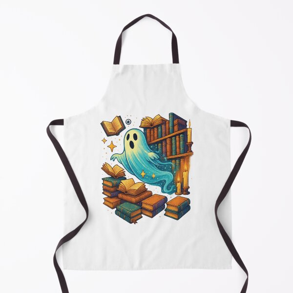 Item preview, Haunted Library Ghost designed and sold by Fam19.