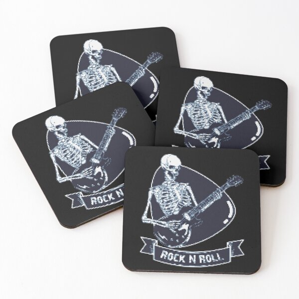 Item preview, Pixel Rock N Roll Skeleton designed and sold by Planetation.