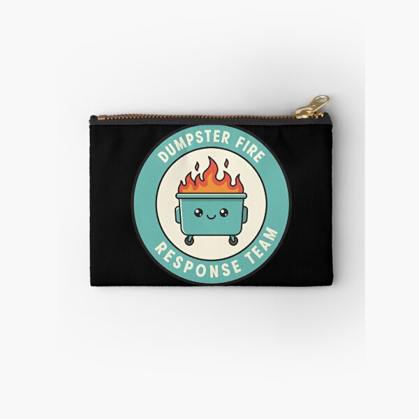 Item preview, Dumpster Fire Response Team Everyday Chaos Cleanup Crew designed and sold by SkeletonsDanger.