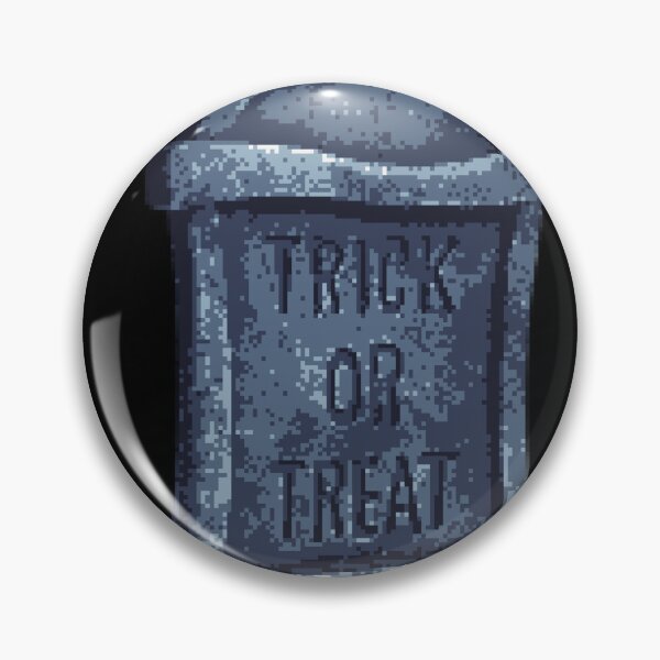 Item preview, Pixel Grave Stone (Trick Or Treat) designed and sold by Planetation.