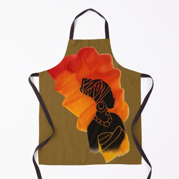 Item preview, Elegant Silhouette of African Woman | Sunset-Inspired Wall Art Print | Bold Modern designed and sold by PourtionOfArt.
