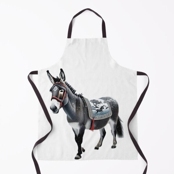 Aperçu de l'œuvre Donkey with decorated saddle créée et vendue par PhilDreams.