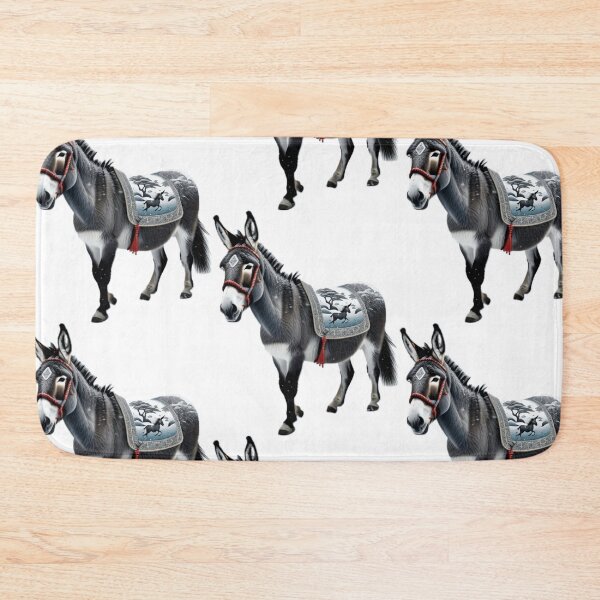 Item preview, Donkey with decorated saddle designed and sold by PhilDreams.