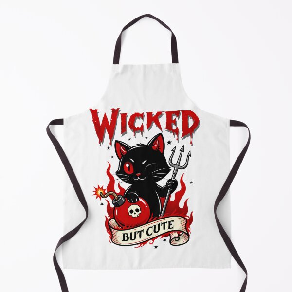 Item preview, Wicked but cute cat designed and sold by EdgeDrip.