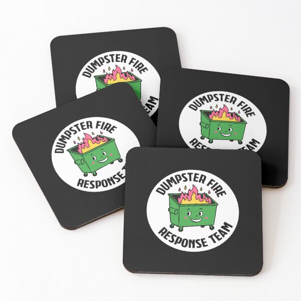 Item preview, Dumpster Fire Response Team Emergency Sarcasm Recovery Force designed and sold by SkeletonsDanger.