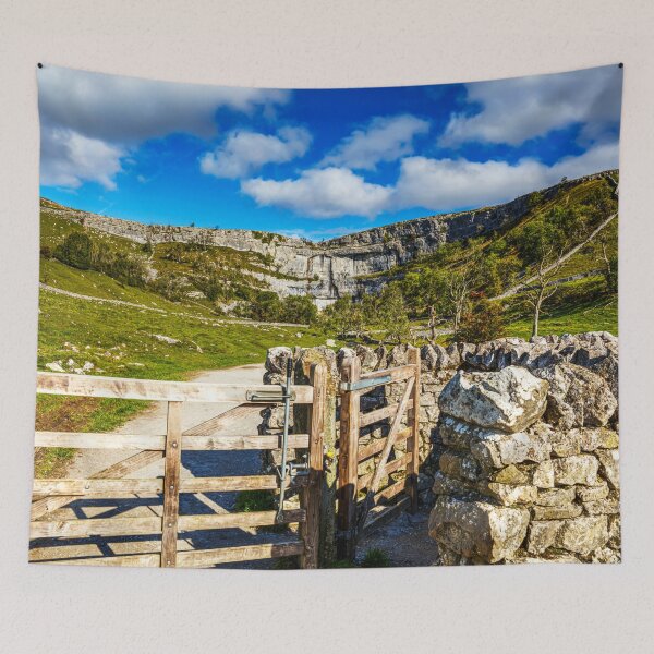 Item preview, Malham Cove Countryside Stone Wall and Kissing Gate designed and sold by Paul Thompson Photography.