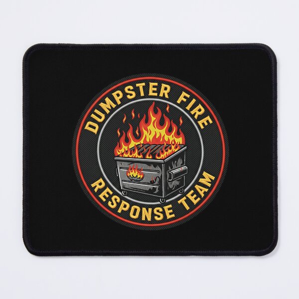 Item preview, Dumpster Fire Response Team Chaos Recovery Support Network designed and sold by SkeletonsDanger.